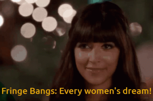 Bangs Bangs Hair GIF