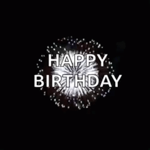 Bappy Birthday Sparkles GIF