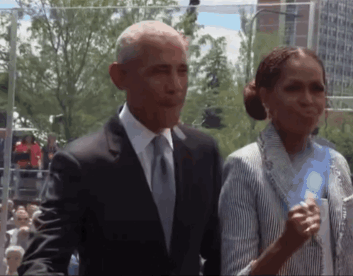 Barack Obama Michelle Obama GIF