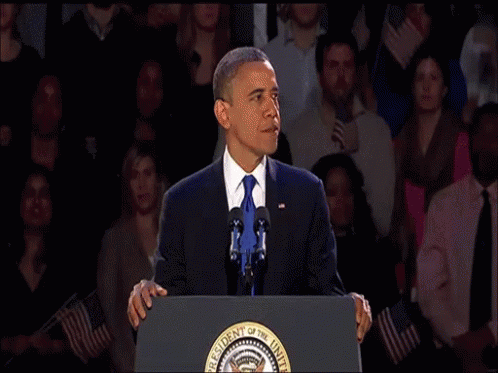 Barack Obama Speech GIF. This 498 x 373 animated GIF is part of our obama not bad collection. Related themes include obama. View the original animation…