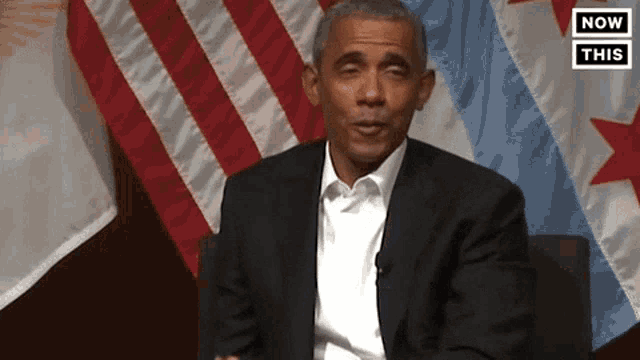 Barack Obama Sweating GIF