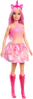 Barbie Corna Sticker