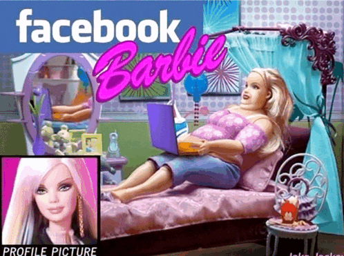 Barbie Facebook GIF