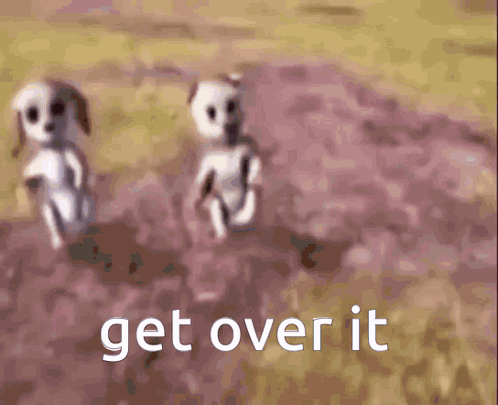 Barbie Movie Get Over It GIF