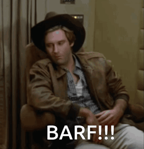 Barf Lonestar GIF