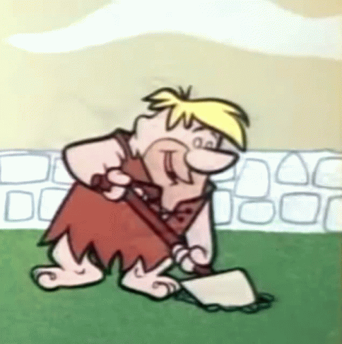 Barney Rubble The Flintstones GIF