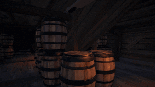 Barrel Sea Of Thieves GIF