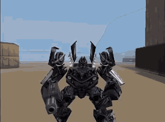Barricade Transformers GIF