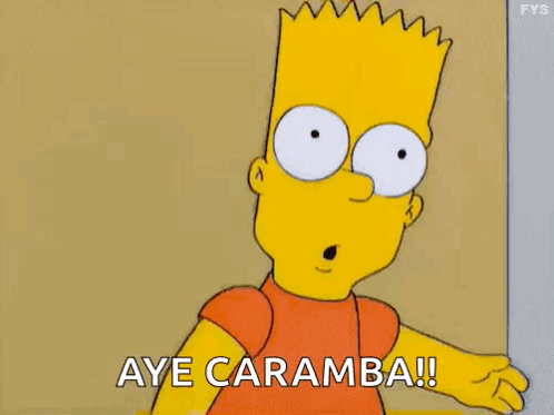 Bart Ouch GIF