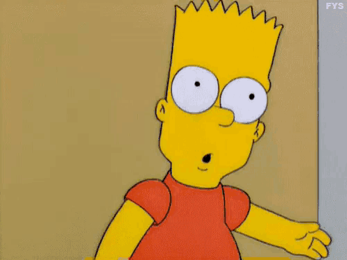 Bart Ouch GIF