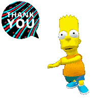 Bart Simpson The Simpsons Sticker