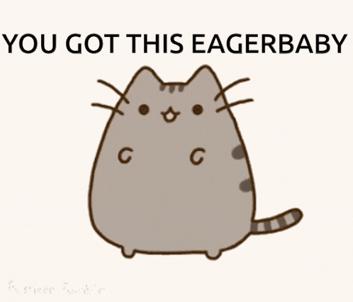 Basbousa Pusheen Eagerbaby GIF