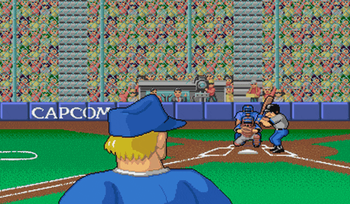 Baseball Capcom Baseball GIF