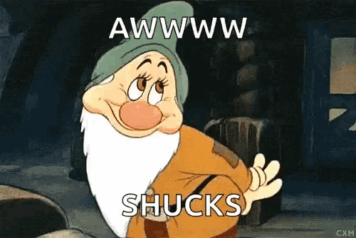 Bashful Shucks GIF