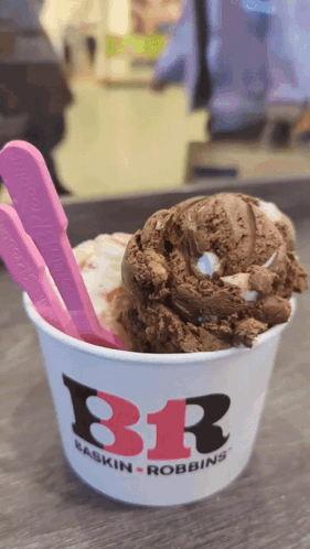 Baskin Robbins Ice Cream GIF