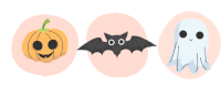 Bat Pumpkin Sticker