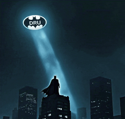 Bat Signal Dru Signal GIF