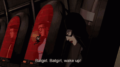 Batgirl Sleep GIF