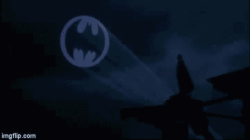 Batman Batsignal GIF