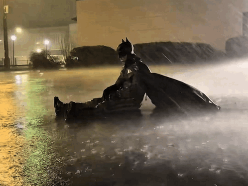 Batman Lonely GIF