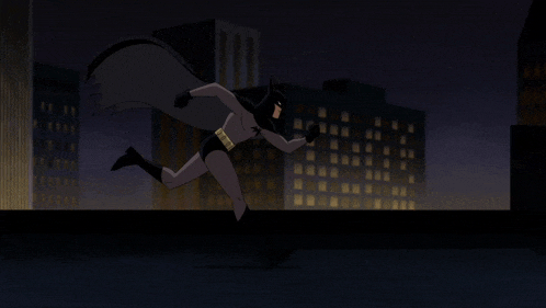 Batman Running GIF