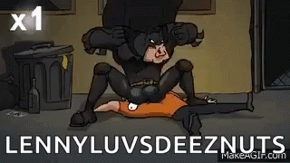 Batman Teabag GIF