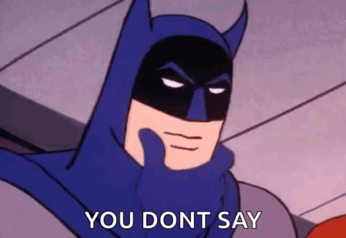 Batman Think GIF