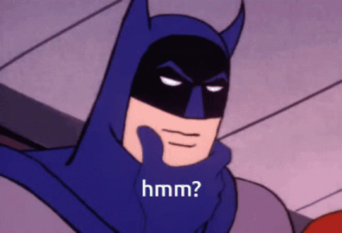 Batman Thinking GIF