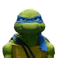 Battle Pose Leonardo Sticker