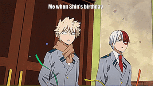 Bday My Hero Academia GIF