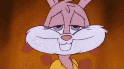Be Still My Beating Heart Babs Bunny GIF