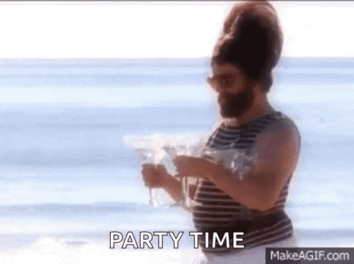 Beach Party GIF