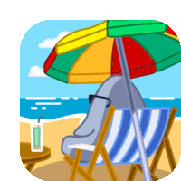 Beach Sea Sticker
