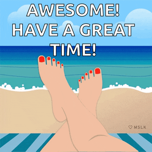 Beach Vacation GIF