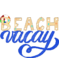 Beach Vacay Beach Sticker