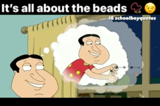 Beads Family Guy GIF. This 320 x 213 animated GIF is part of our quagmire giggity collection. Related themes include funny. Created by UltimoMaya. View the…