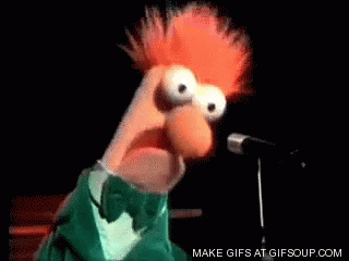 Beaker Singing GIF