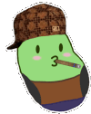 Bean Cool Sticker
