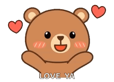 Bear Blow A Kiss GIF