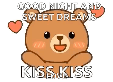 Bear Blowakiss GIF