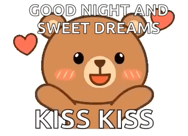 Bear Blowakiss GIF