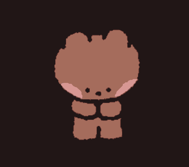 Bear Confetti GIF