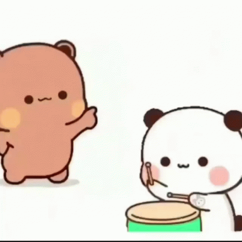 Bear Panda Dance Tobi GIF