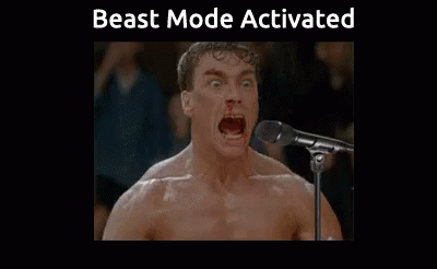 Beast Mode Activated GIF