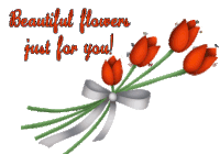 Beautiful Flowers Flowers For You Sticker