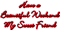 Beautiful Weekend Sticker