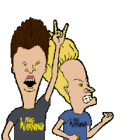 Beavis And Butthead Beavis Sticker
