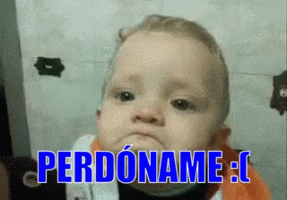 Bebé Triste Perdóname Discúlpame GIF
