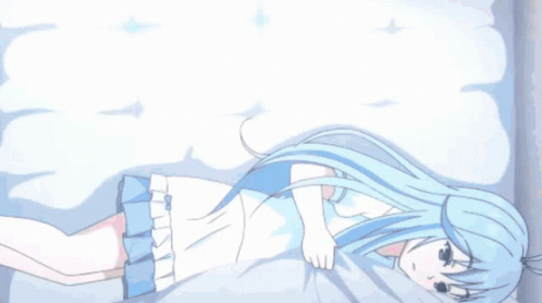 Bed Girl GIF