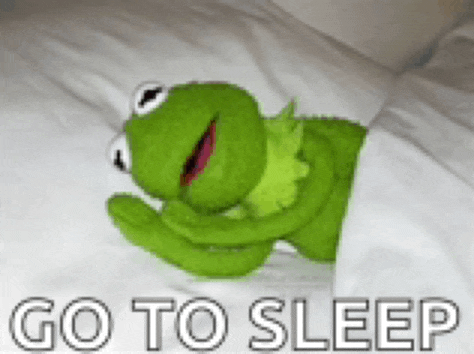 Bedtime Kermit The Frog Meme